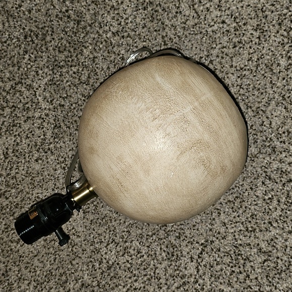 Threshold Small Elegant Round Earthy Tan Table Lamp Base - Picture 3 of 5